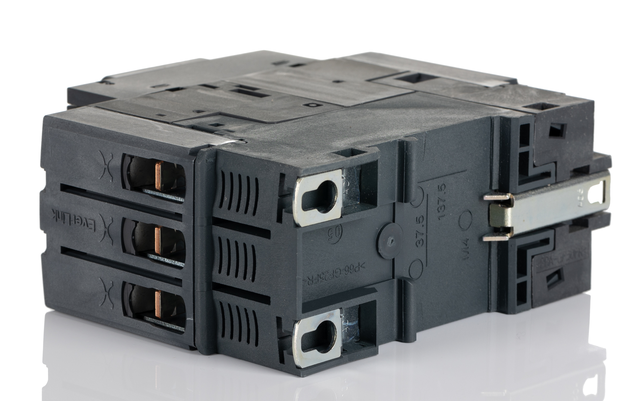 gv3l65 Schneider Electric TeSys TeSyS GV Thermal Circuit Breaker - 3-Pole, Direct, 65A Current Rating, 100 kA, 690V ac