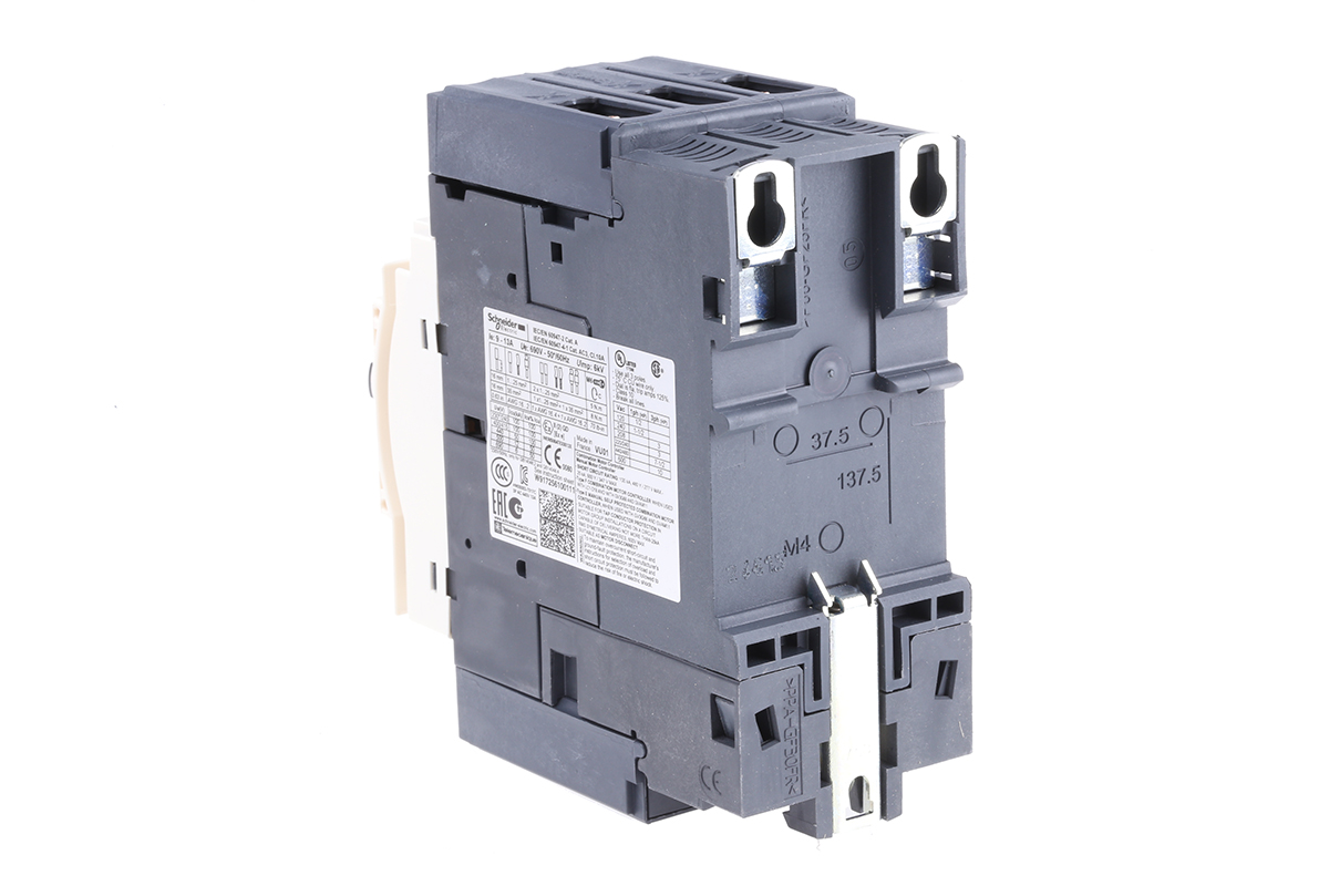 gv3p13 Schneider Electric TeSys TeSyS GV Thermal Circuit Breaker - 3-Pole, Direct, 13A Current Rating, 100 kA, 690V ac