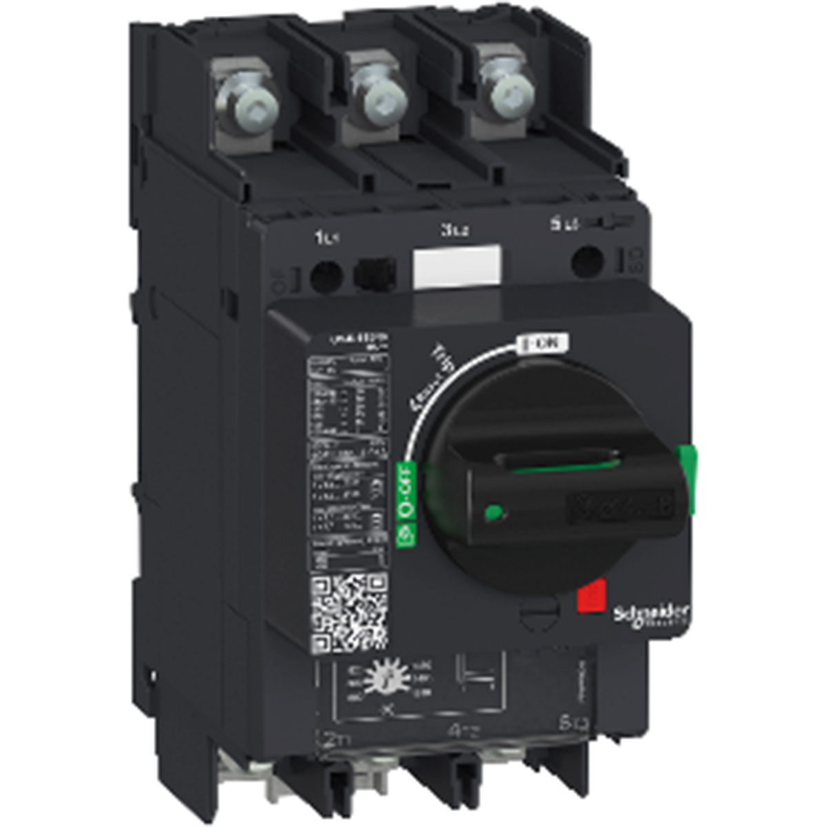 Schneider Electric TeSys TeSys Thermal Circuit Breaker - 3-Pole, Direct, 50A Current Rating, 100 kA, 690V ac