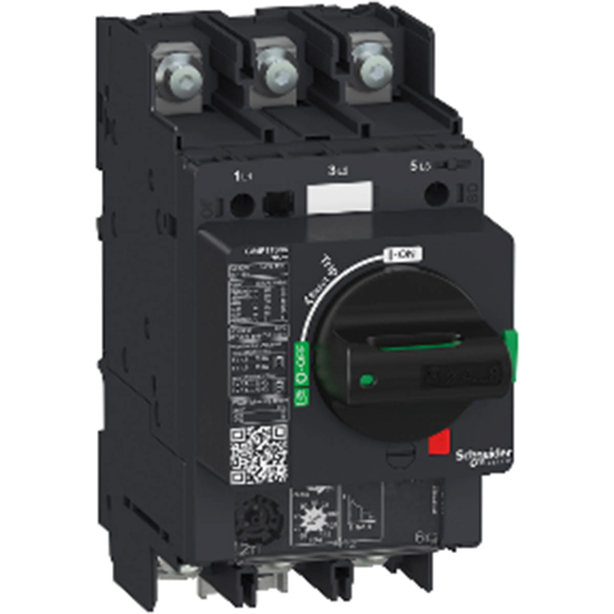 Schneider Electric TeSys TeSyS GV Thermal Circuit Breaker - 3-Pole, Direct, 25A Current Rating, 100 kA, 690V ac