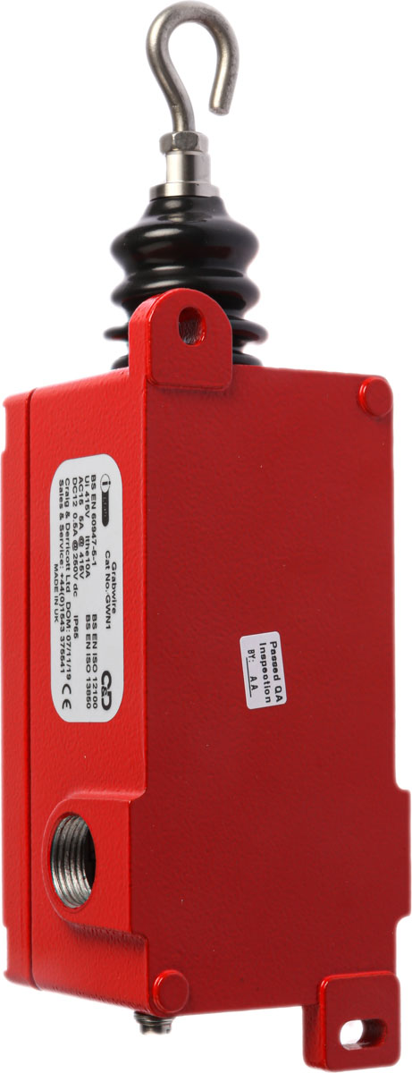 gwn1 Craig & Derricott GWN Rope Pull Switch 184 mm, Straight, 1 NO/2 NC