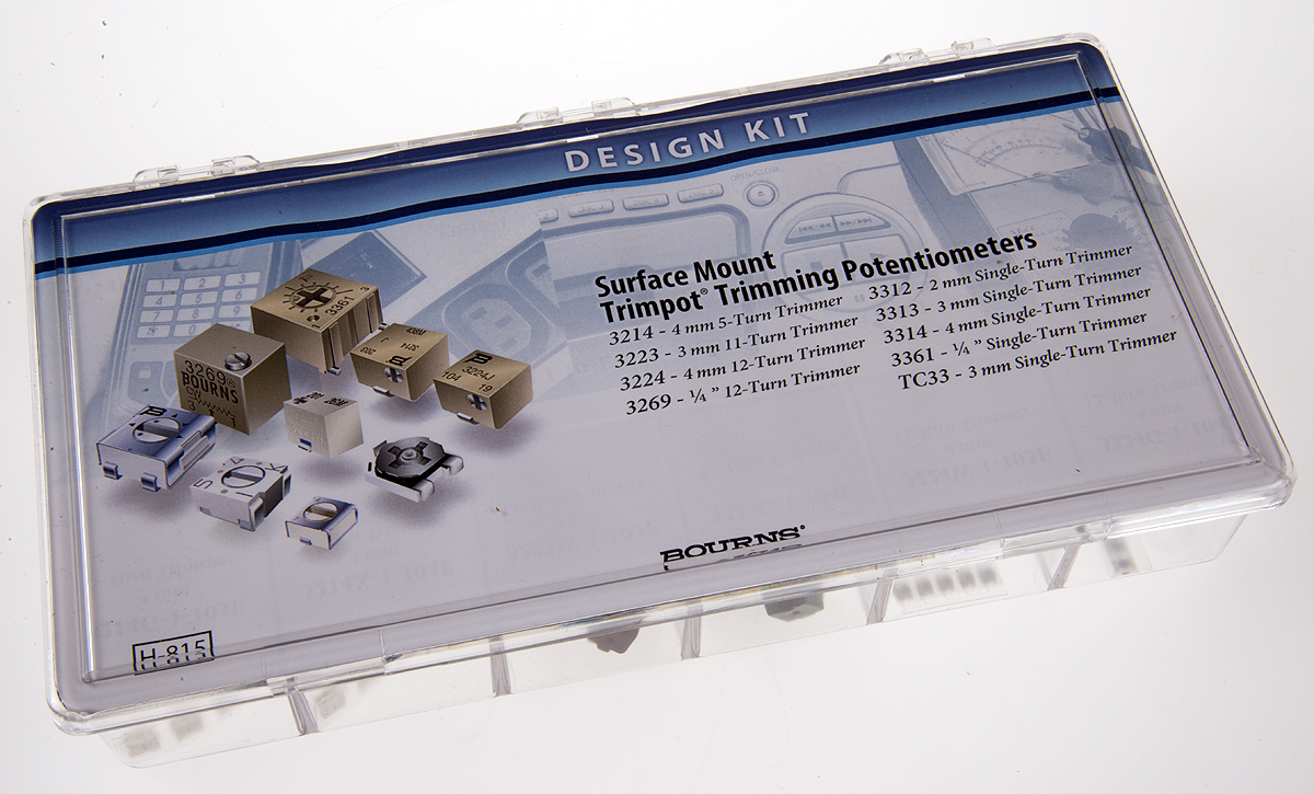 h-815 Bourns, H-815, Surface Mount 18 Resistor Kit 9, 10 Ω → 2 MΩ