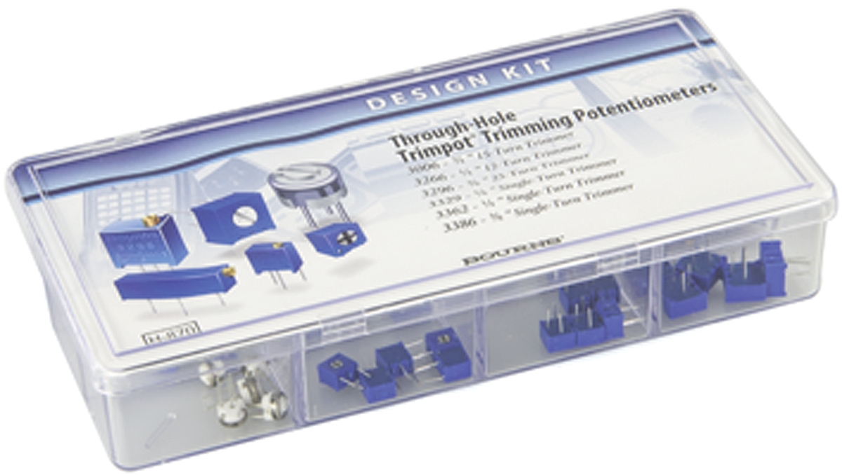 h-870 Bourns, Through Hole 12 Resistor Kit 60, 500 Ω → 100 kΩ