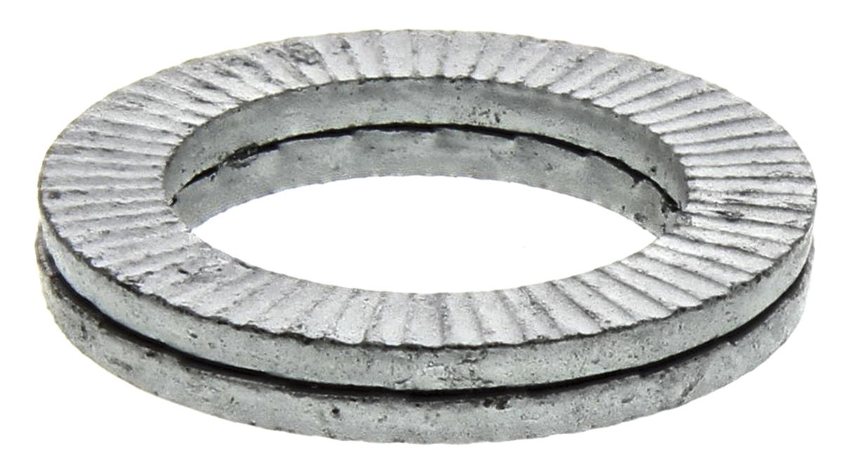 Heico Unalloyed Steel Delta Protect Wedge Lock Washers, M16, RoHS