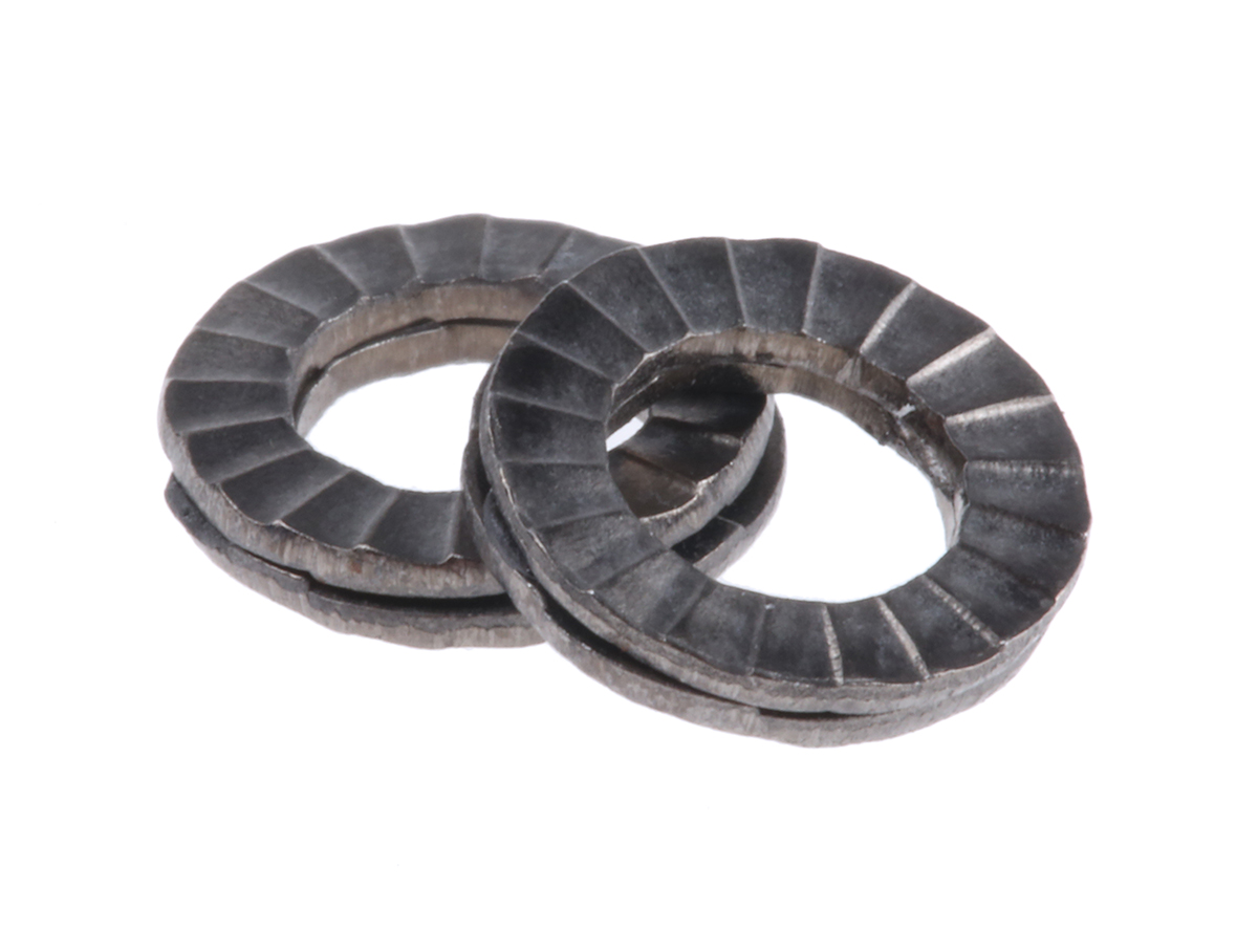 Heico Stainless Steel Wedge Lock Washers, M5, RoHS