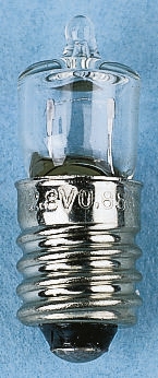 Orbitec Clear Halogen Bulb, Mini Candle, 9.5 mm