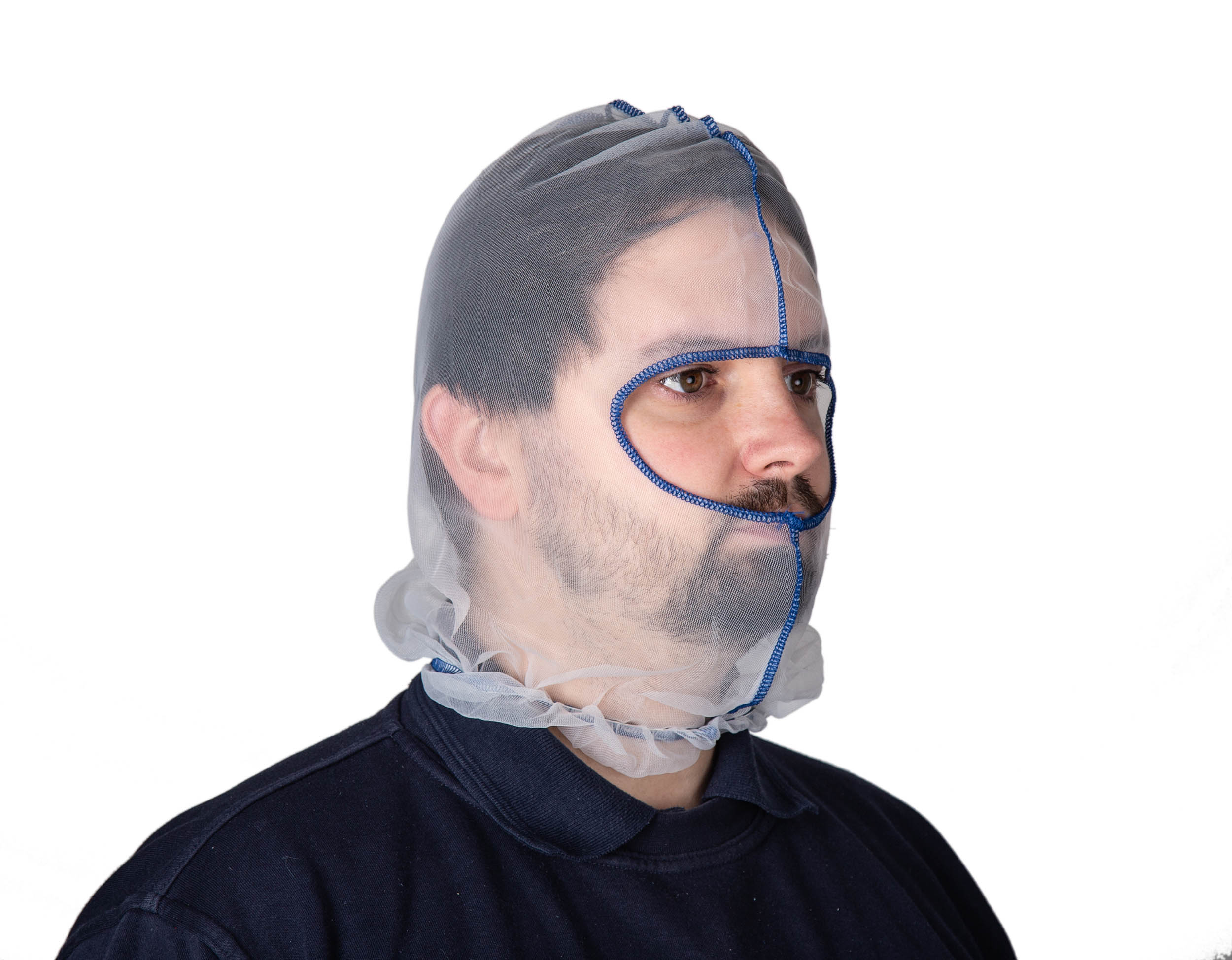 h0598 Hairtite Nylon Balaclava, White