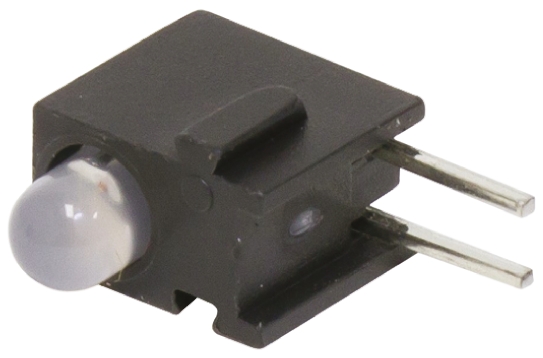 Bivar H100CBC Red, Green Right Angle PCB LED Indicator, 2 LEDs 3 mm (T-1) 2.6 V