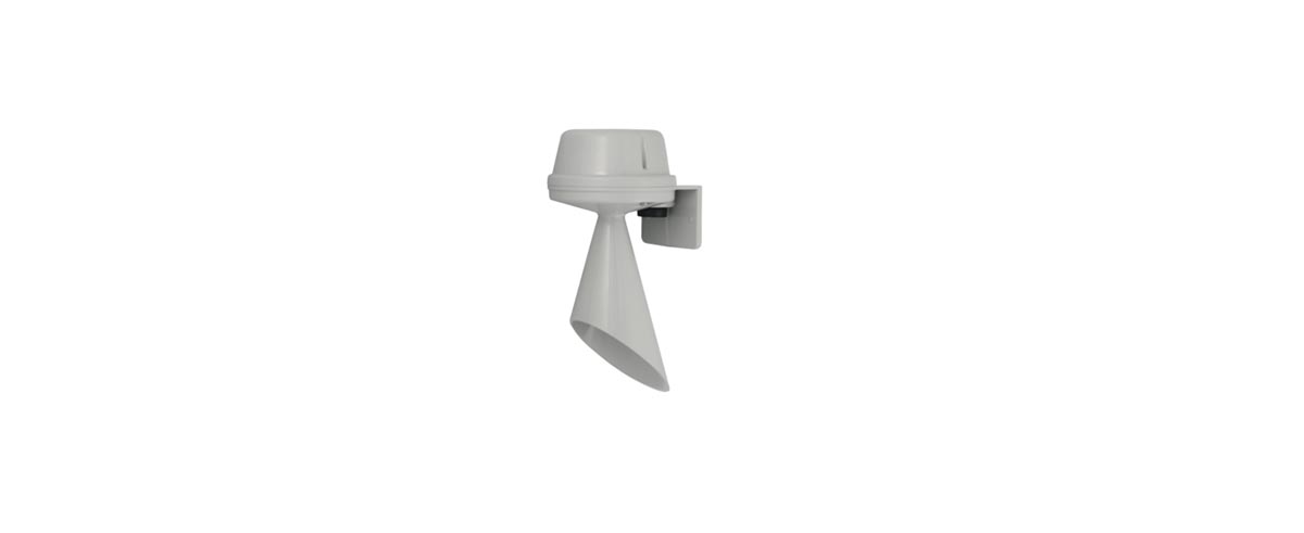 e2s H100T Series Horn Surface 230V ac/dc, IP65, DC, AC 100 dB @ 1m, 3-Tone
