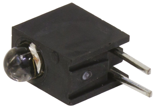 Bivar H101CSGC Green Right Angle PCB LED Indicator, 1 LEDs 2.8 V