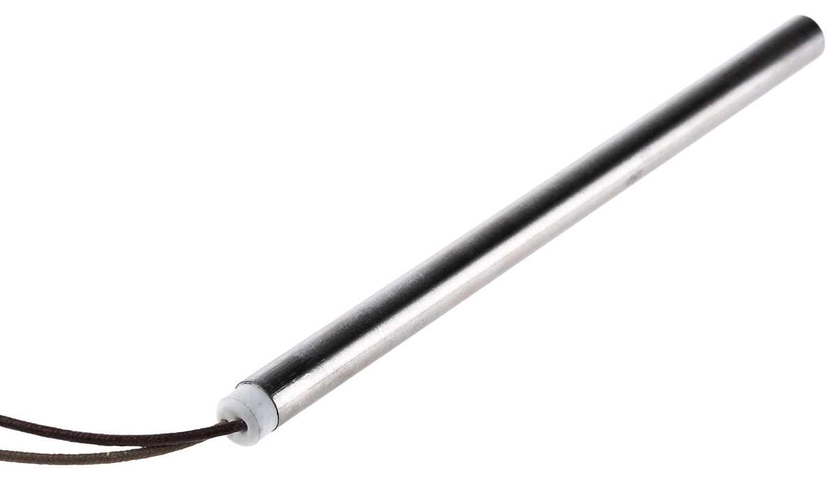 h125x200x800 Acim Jouanin Cartridge Heater 12.5 mm, 250 mm, 200 mm, 800 W, 230V ac