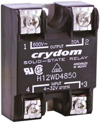 Sensata / Crydom H12WD Series Solid State Relay, 125 A Load, Panel Mount, 660 Vrms Load, 32V dc Control