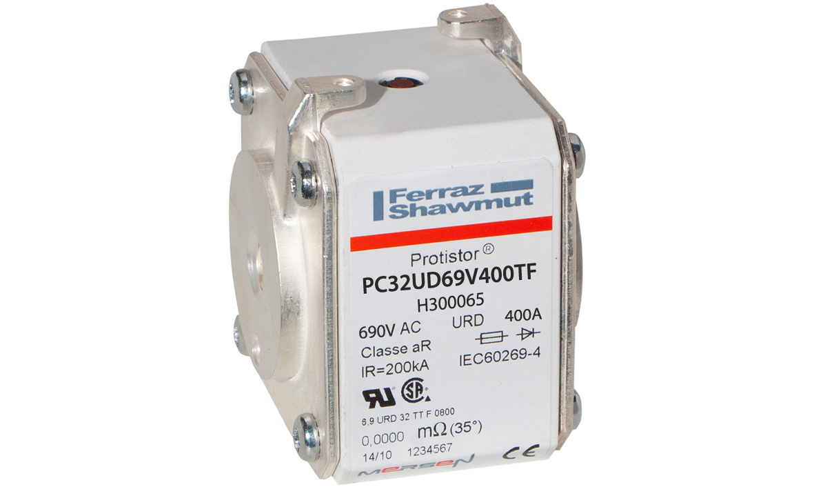 Mersen 400A size 32 FF Square Body Fuse, 700V