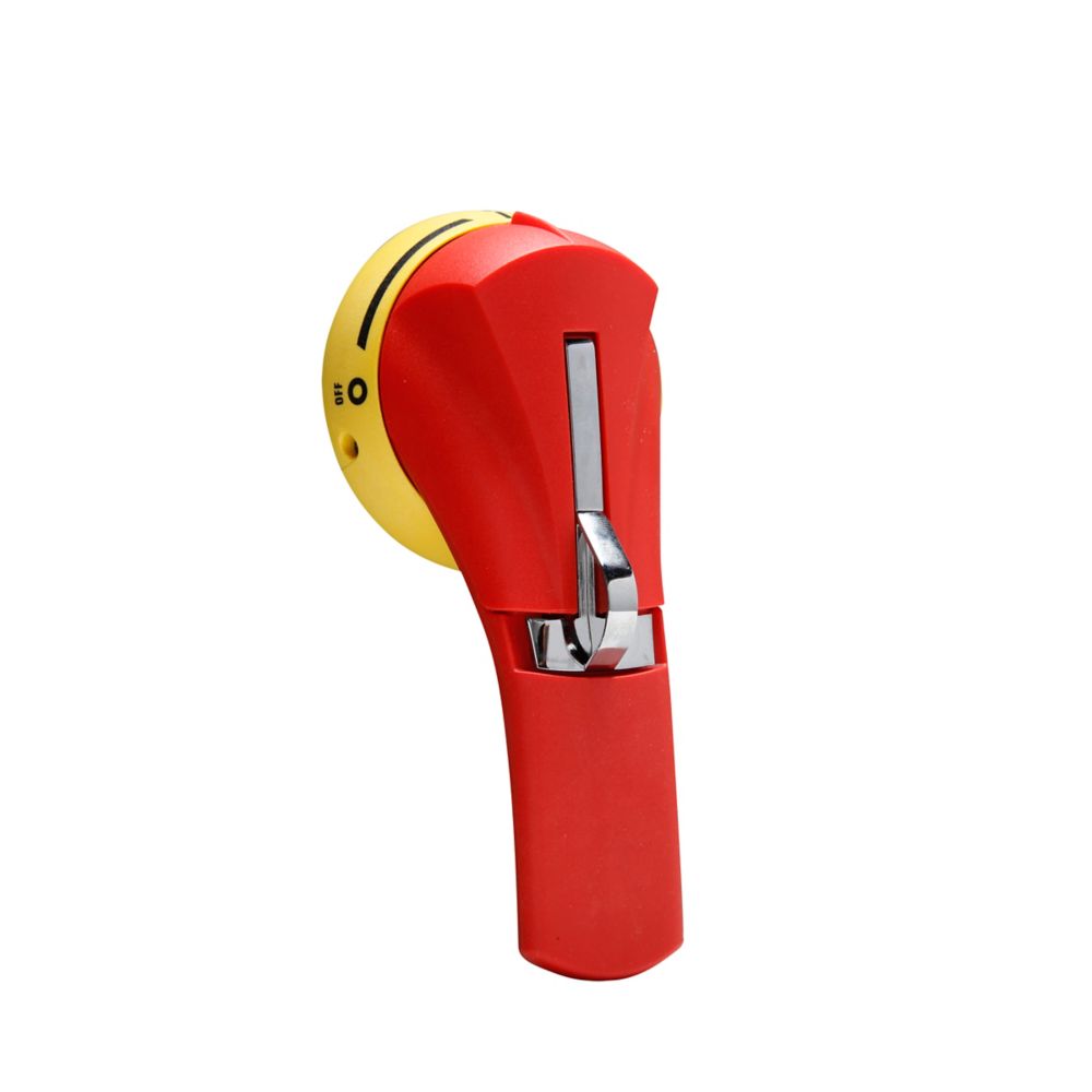 Eaton Red, Yellow Rotary Handle, 3 in, H4X Series