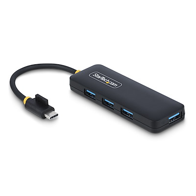 StarTech.com 4 Port USB Type C USB Hub, USB Powered, 232.7 mm 0.5 in 1.3mm