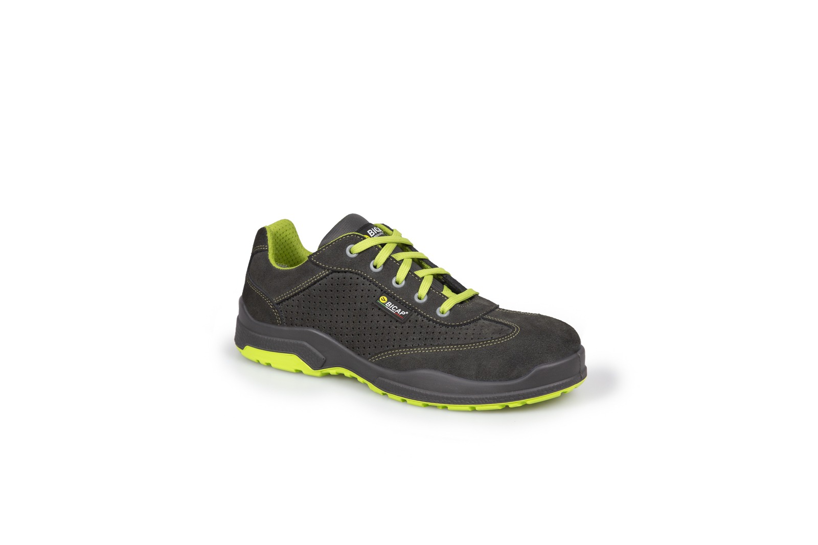 Bicap Cedar Fresh Unisex Green Composite Safety Shoes, UK 9.5, EU 44