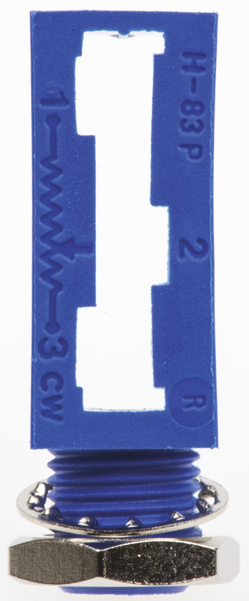 h83p Bourns Panel Mount Adapter 29.7 mm, For Use With Potentiometer