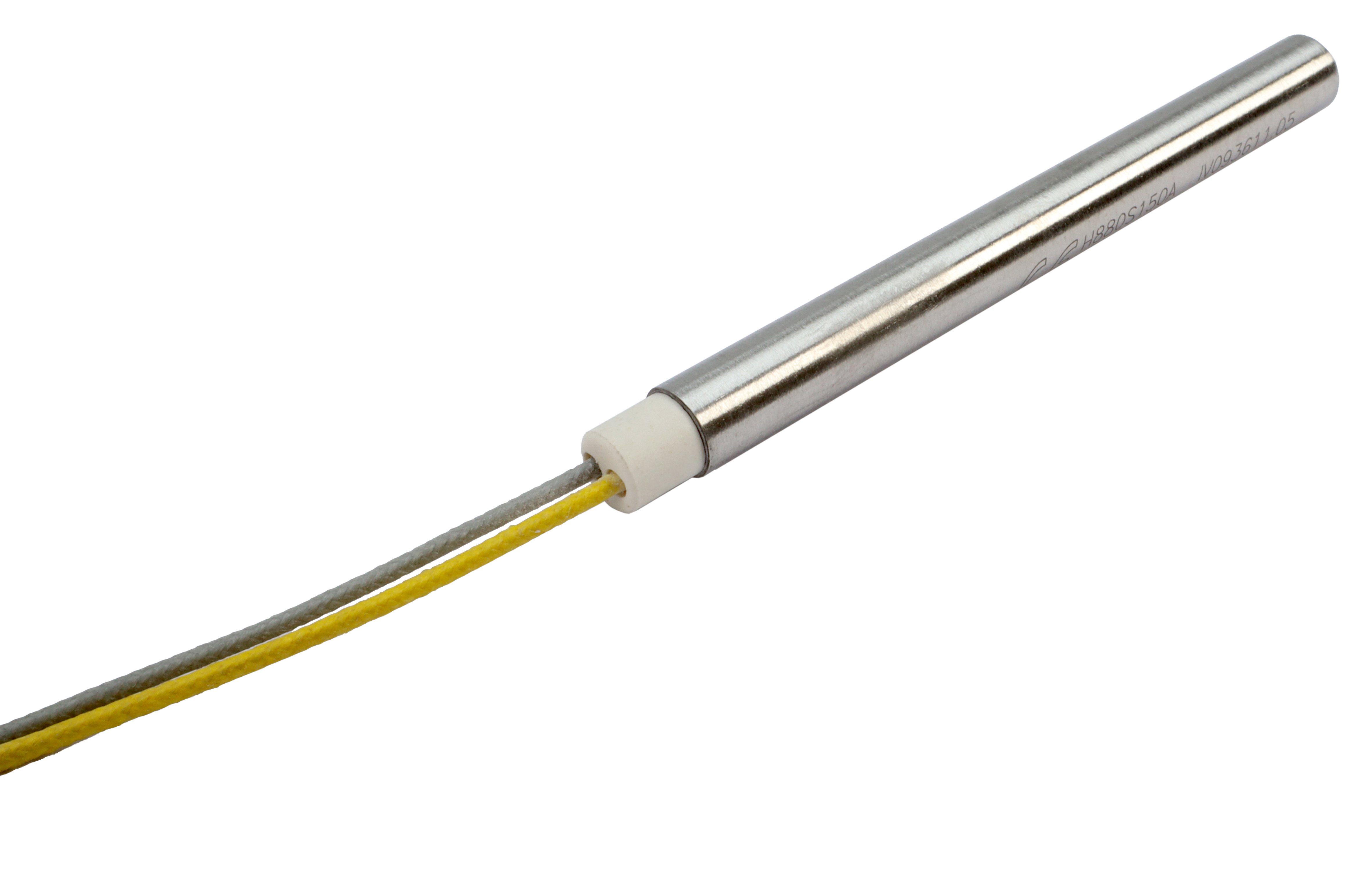 h8x80x200 Acim Jouanin Cartridge Heater 8 mm, 250 mm, 80 mm, 200 W, 230V ac