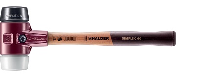 Halder Rubber Mallet Replaceable Face 1510 g