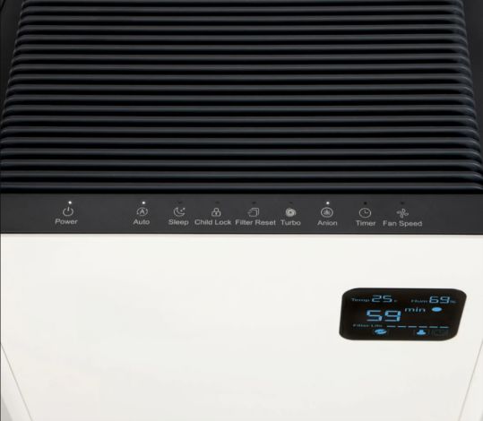 ha800 Serious HEPA Air Purifier, 67 dB