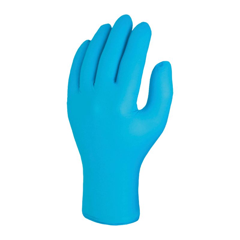Skytec Haika NX520 Light Blue Nitrile Disposable Gloves, Size L, 200 per Pack