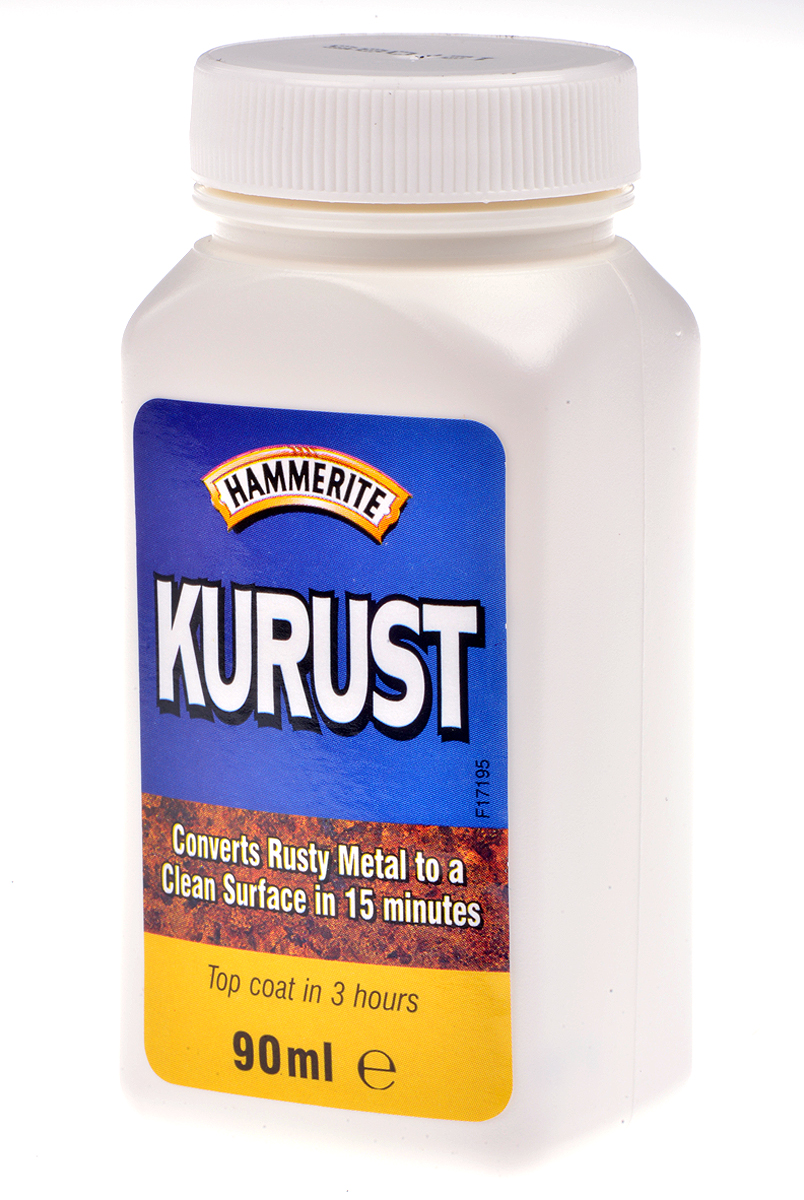 Hammerite White 90 ml Bottle Kurust Rust & Corrosion Inhibitor