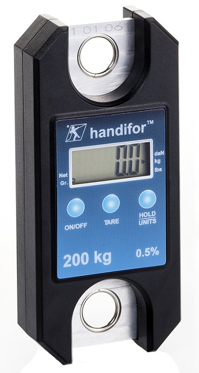 Tractel handifor 200 Force Gauge, Range: Handifor, Resolution: 0.5 kg