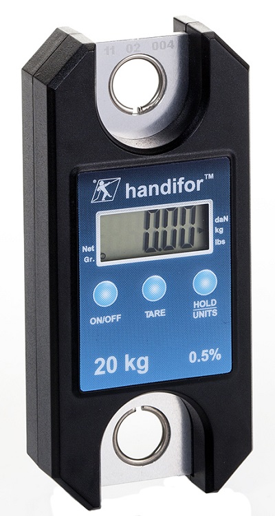 Tractel handifor 20 Force Gauge, Range: Handifor, Resolution: 0.1 kg