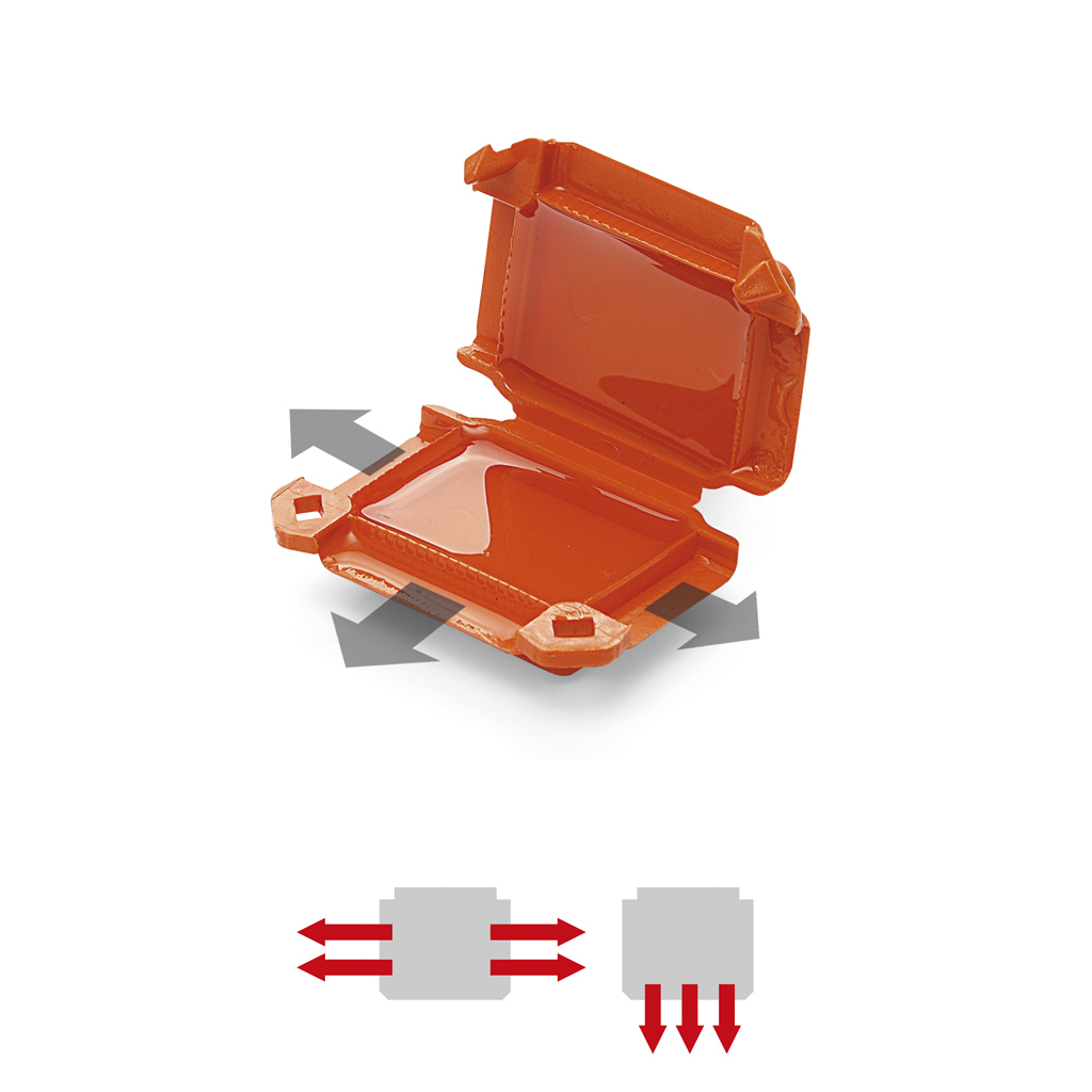 Raytech Happy0 Orange Potting Compound Gel