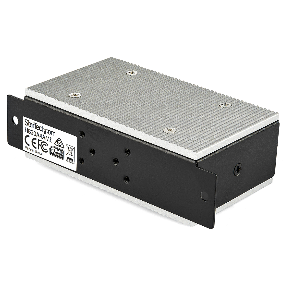 hb20a4ame StarTech.com 4 Port USB 2.0 USB Hub, Terminal Connector Powered, 55 mm 32 mm 55mm