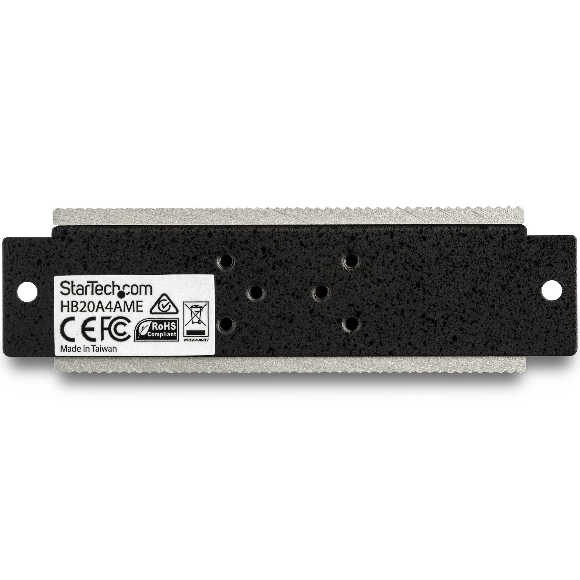 hb20a4ame StarTech.com 4 Port USB 2.0 USB Hub, Terminal Connector Powered, 55 mm 32 mm 55mm