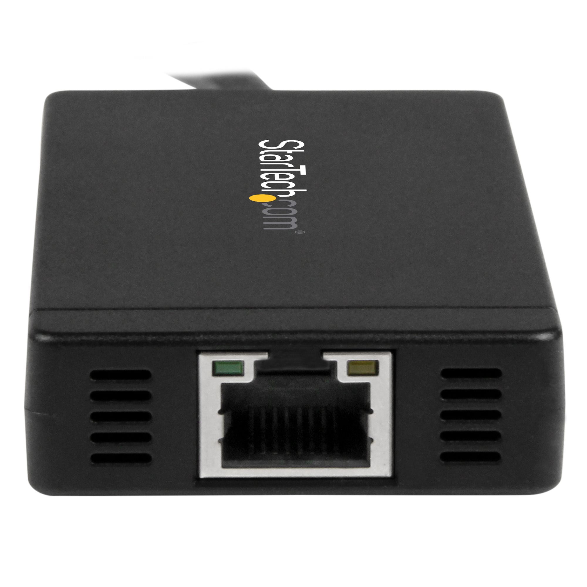 hb30c3a1ge StarTech.com 3 Port USB 3.1 USB Hub, AC Adapter Powered, 45 mm 14 mm 45mm