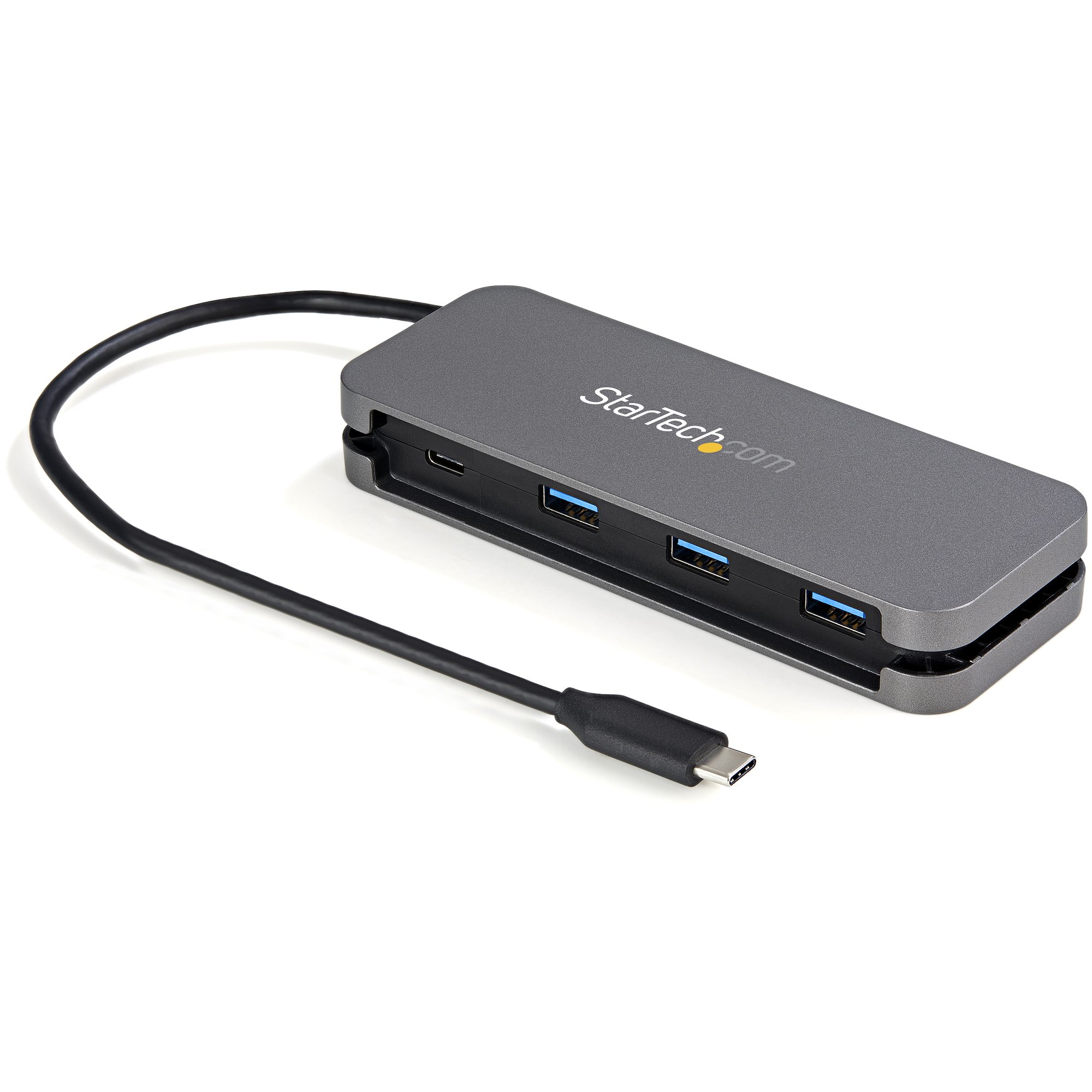 StarTech.com 4 Port USB 3.0 USB Hub, USB Bus Powered, 135 mm 20 mm 50mm