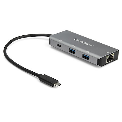 StarTech.com 3 Port USB Type C USB Hub, USB Powered, 1.4 cm 10.2 cm 4.5cm