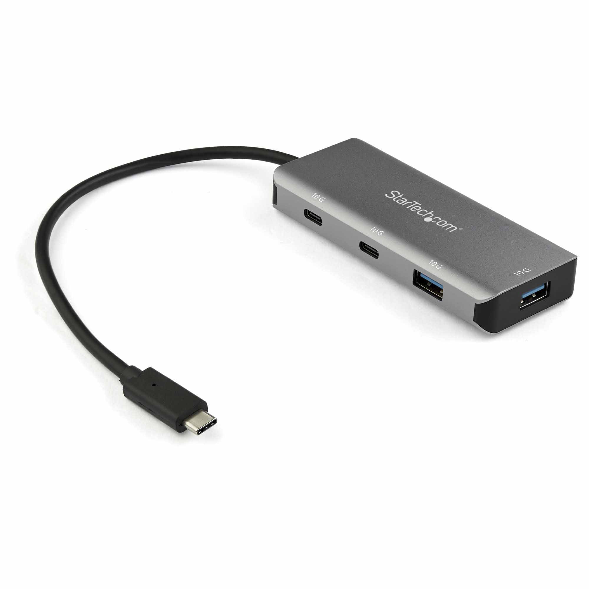 StarTech.com 4 Port USB 3.1 USB Hub, USB Bus Powered, 105 mm 15 mm 45mm