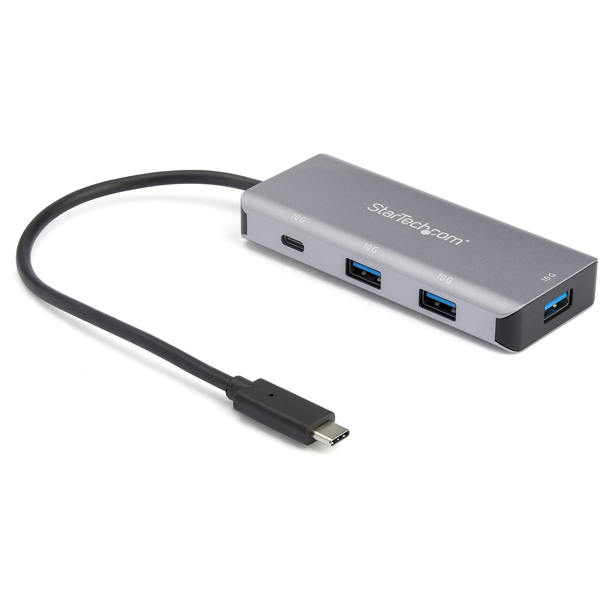 StarTech.com 4 Port USB 3.1 USB Hub, USB Bus Powered, 207 mm 38 mm 144mm