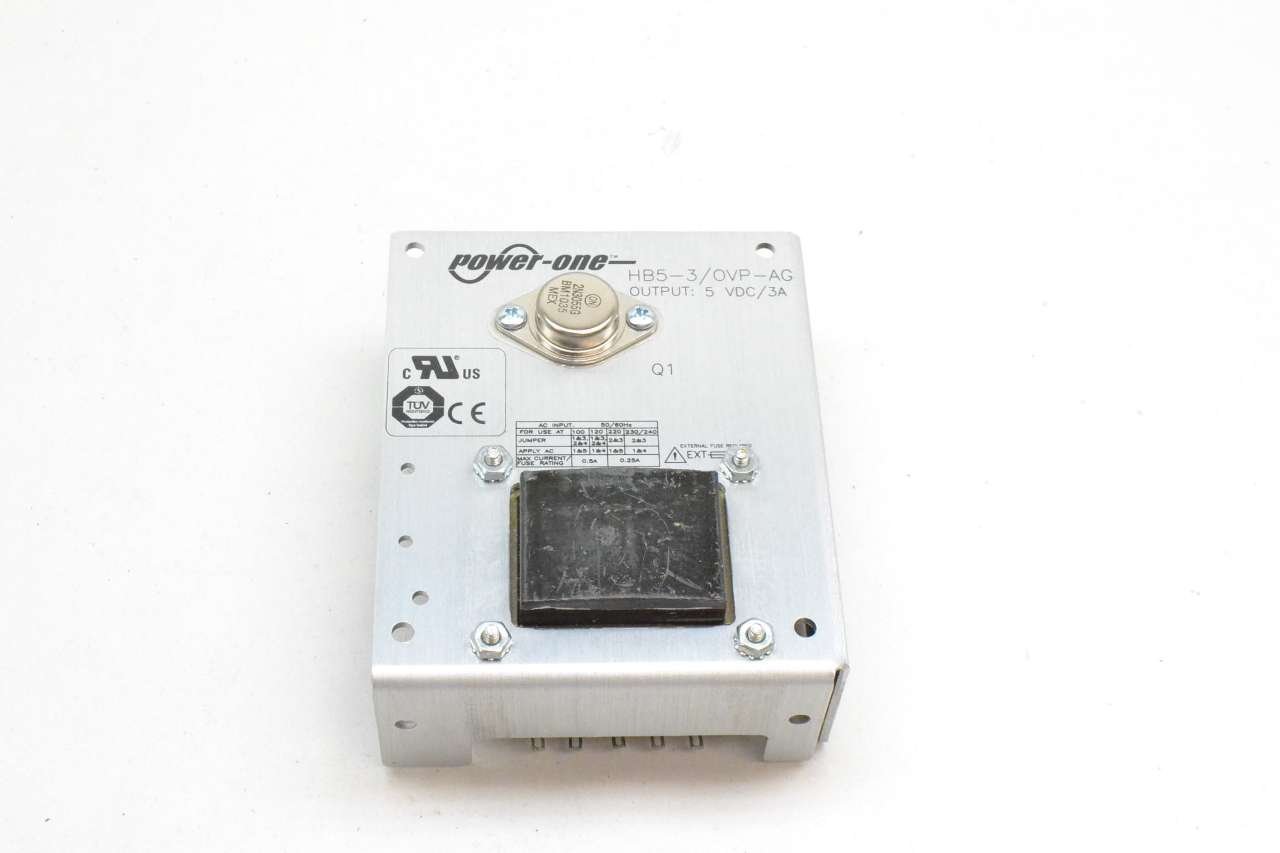 BEL POWER SOLUTIONS INC Open Frame Linear Power Supply, 3 A Output 5V 15 W