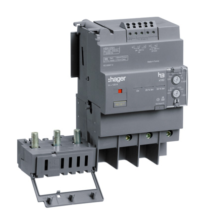 Hager Electronic Earth Leakage Circuit Trip for use with MCCBs