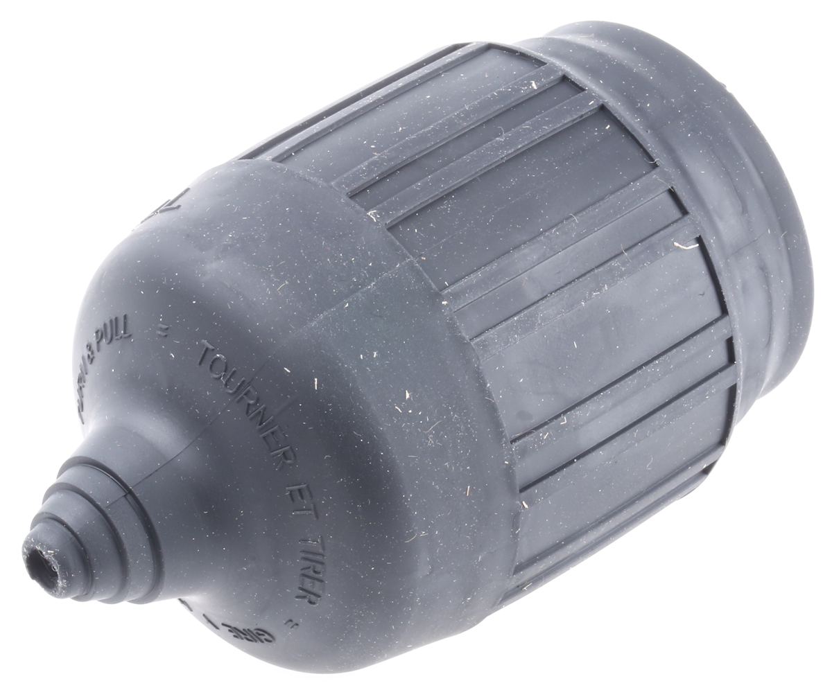 Hubbell Male Black Weatherproof Triple Seal Boot IP55 for use with Power Connector