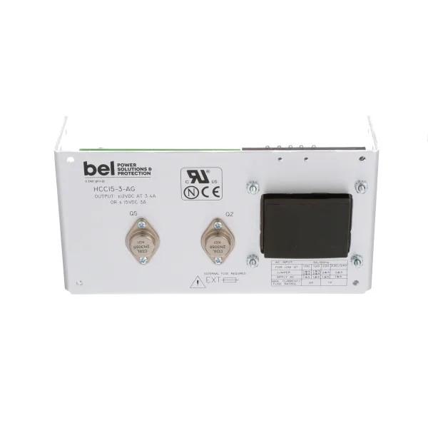 BEL POWER SOLUTIONS INC Open Frame Linear Power Supply, 3 A Output 15V 90 W