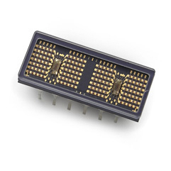 Broadcom 4 Alphanumeric LED Display Green 3mcd 7 mm