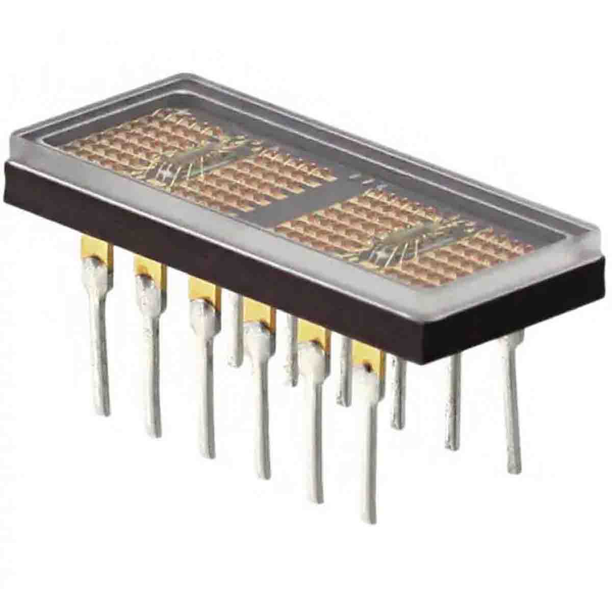 hcms-2353 Broadcom 4 Alphanumeric LED Display Green 3mcd 7 mm