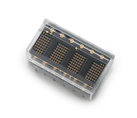 Broadcom 4 Dot Matrix LED Display Red 270μcd 3.7 mm