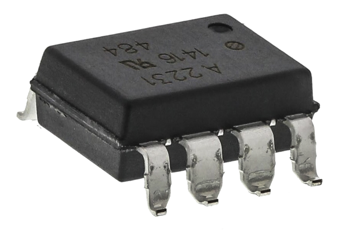 Broadcom HCPL-2231-300E DC Input 2-Channel Optocoupler, Surface Mount, 8-Pin DIP