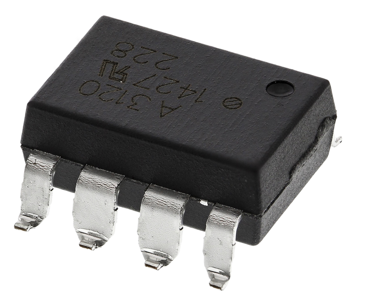 Broadcom HCPL-3120-300E DC Input Optocoupler, Surface Mount, 8-Pin DIP