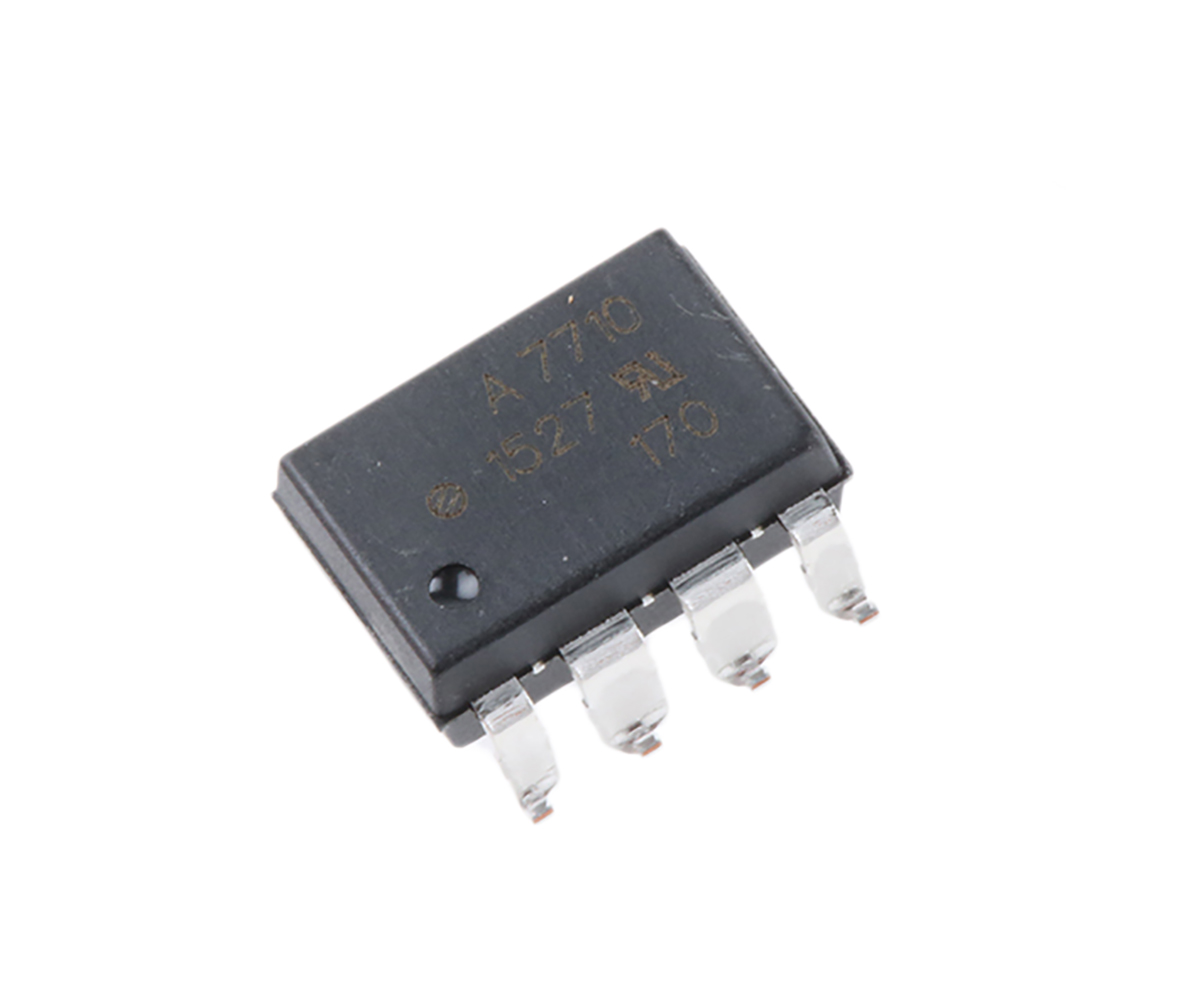 Broadcom HCPL-7710-300E DC Input Optocoupler, Surface Mount, 8-Pin DIP
