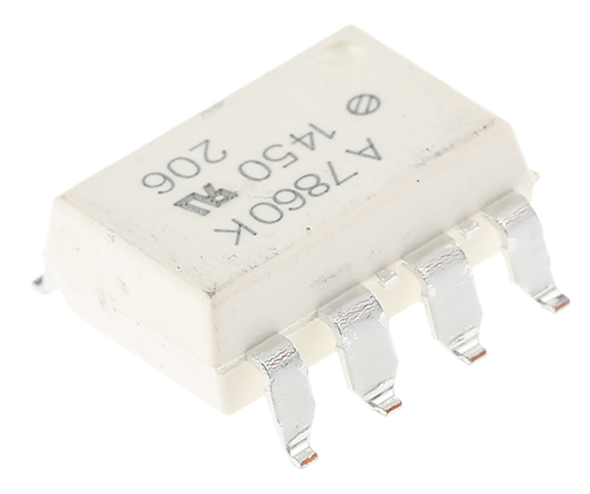 Broadcom HCPL-7860-300E DC Input Optocoupler, Surface Mount, 8-Pin DIP