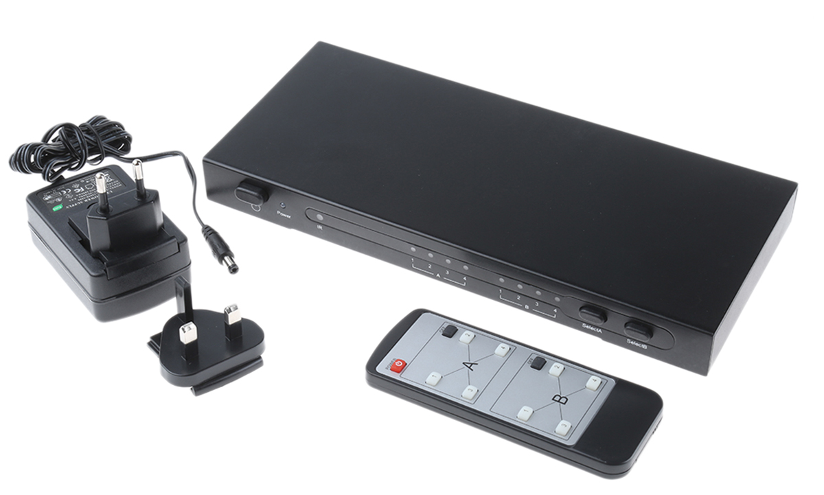 NewLink 4 Input 2 Output HDMI Matrix Switch 1920 x 1080 pixel