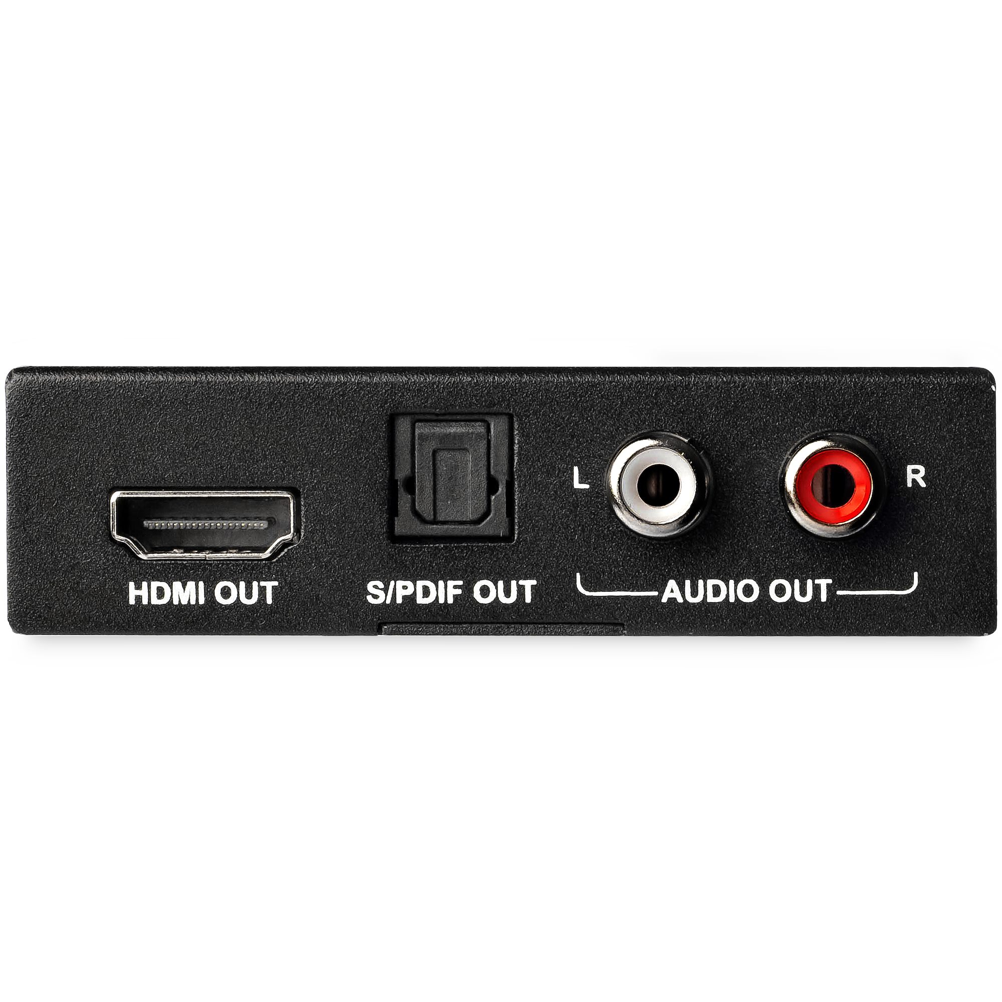 hd202a StarTech.com  4 port HDMI to HDMI, RCA, Toslink  Video Converter 90 mm Length 4096 x 2160 pixel Maximum Resolution