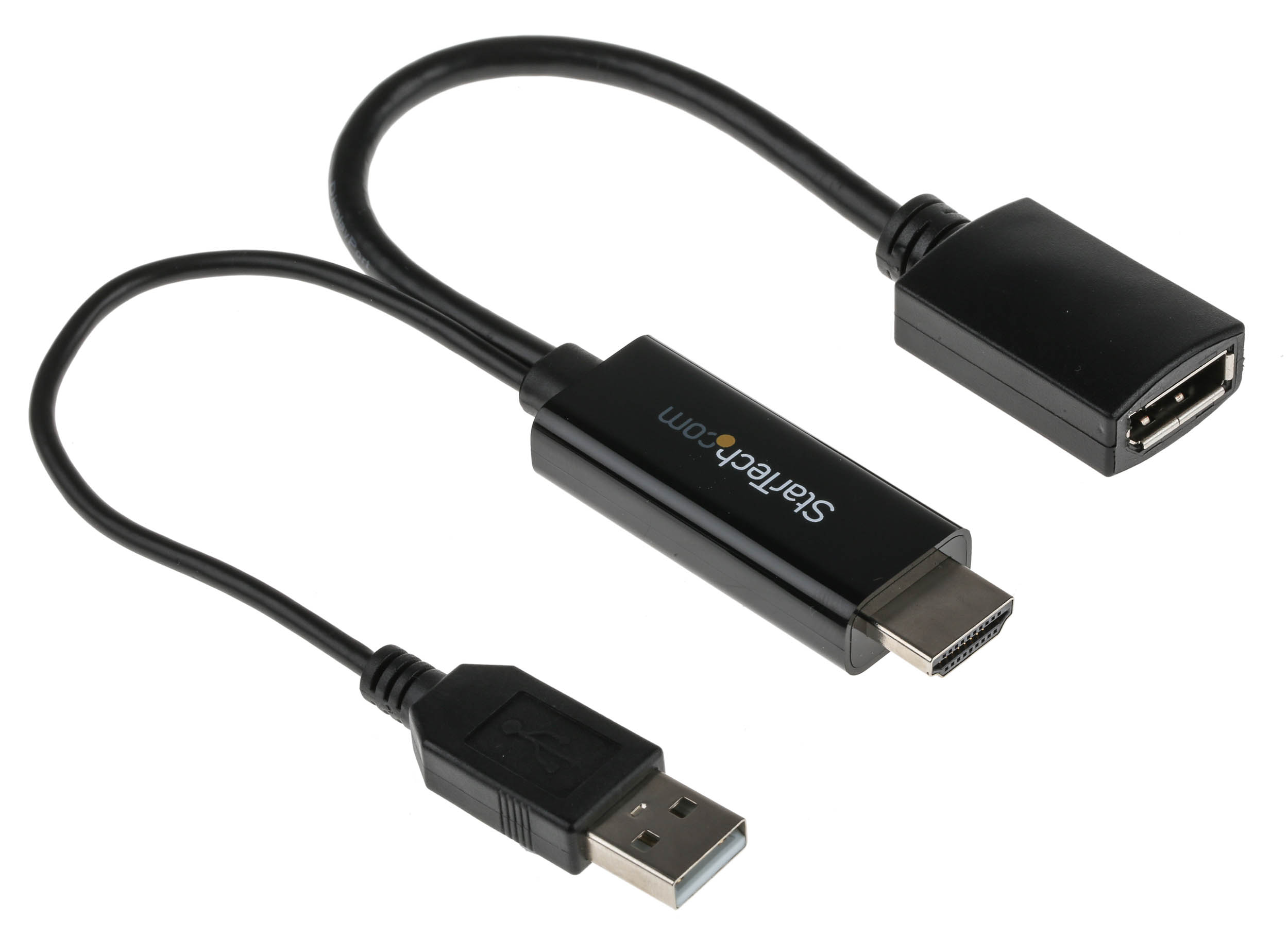 StarTech.com  1 port HDMI to DisplayPort  Adapter 255 mm Length 3840 x 2160 pixel Maximum Resolution
